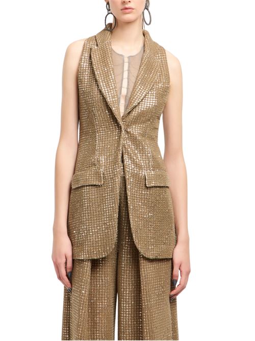 Gilet lungo con tasche GIORGIO ARMANI | GW002170AF19855F8026